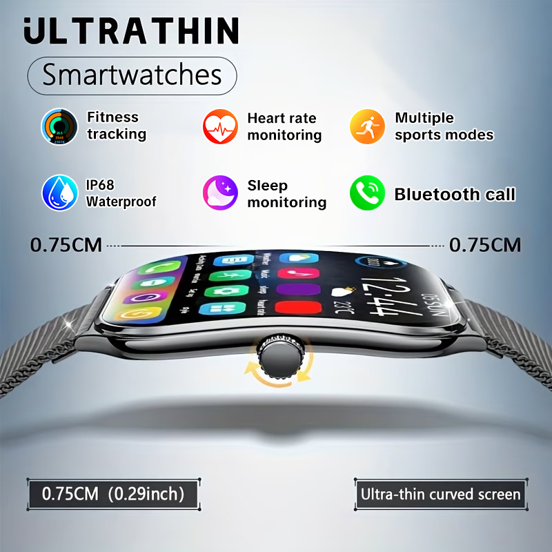 Aquatic Sports Performance - New Ultra Thin Smart Watch AMOLED