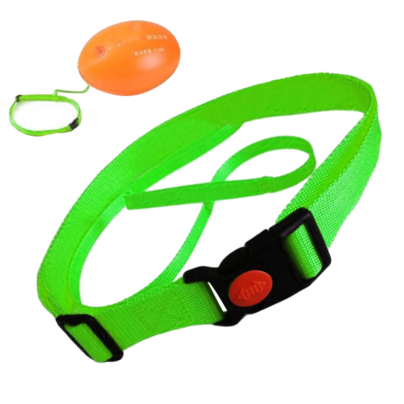 Swim Buoy Open Water - 115cm Swim Training Belt Resistance Tether
