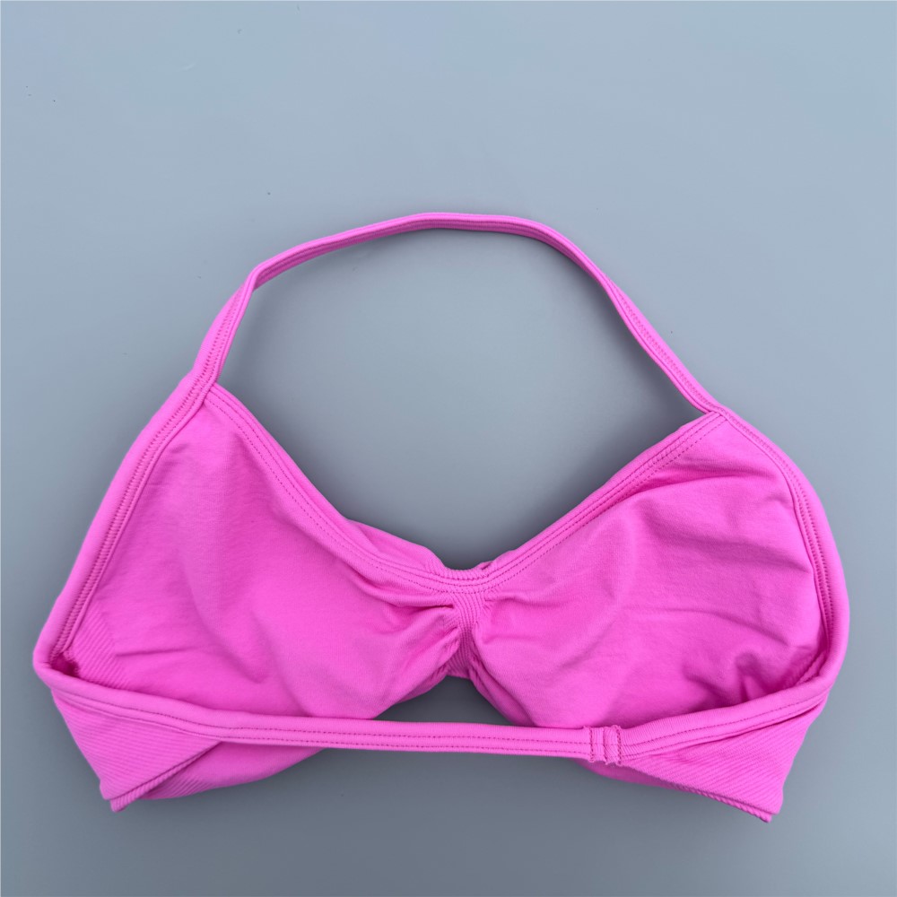 Strappy Bra Gym Top Women High - Aquatic Sports Bra ulasan dan harga