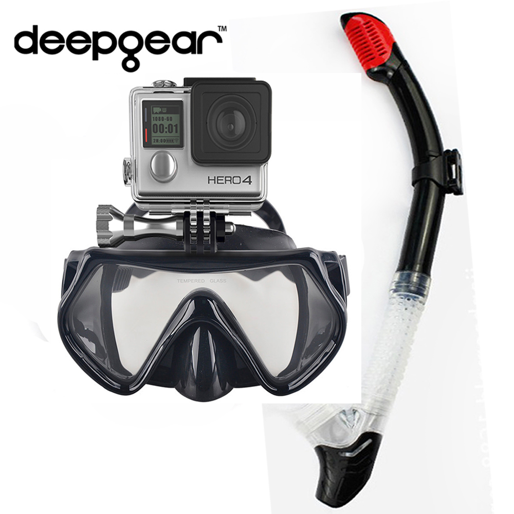 DEEPGEAR CAMAERA SNORKEL SET t - Freediving Mask Set ulasan dan harga
