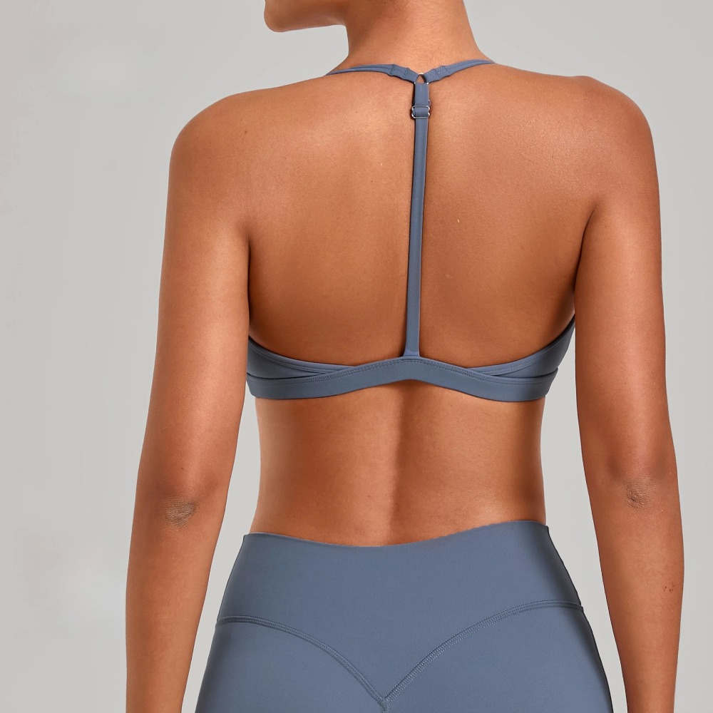Gym Workout Fitness Top Adjust - Aquatic Sports Bra ulasan dan harga