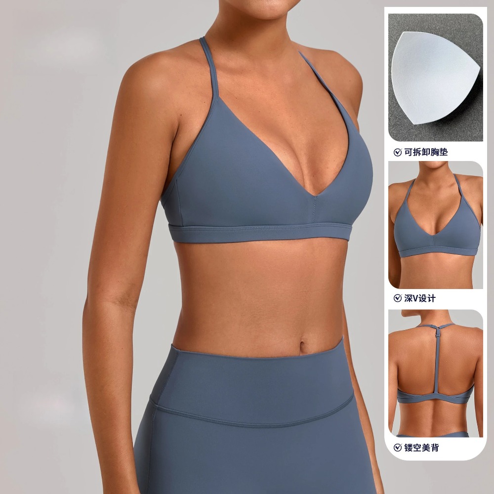 Gym Workout Fitness Top Adjust - Aquatic Sports Bra ulasan dan harga