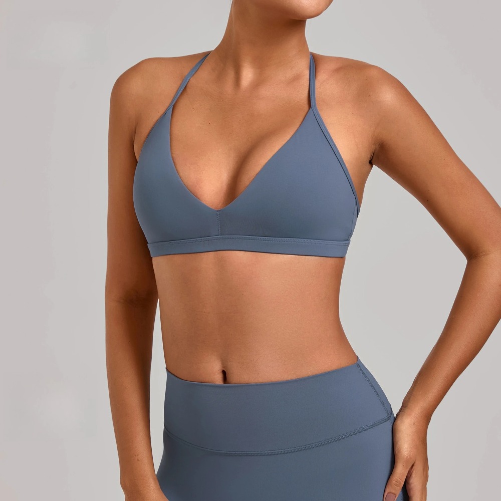 Gym Workout Fitness Top Adjust - Aquatic Sports Bra ulasan dan harga