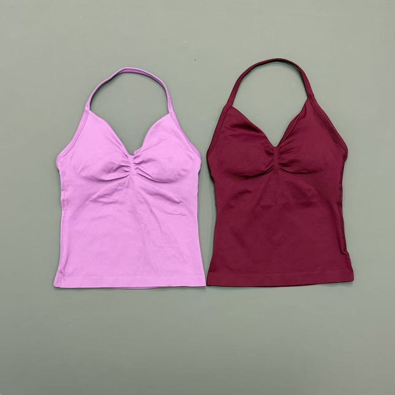 Gym Women Sports Tank Top Seam - Aquatic Sports Bra ulasan dan harga
