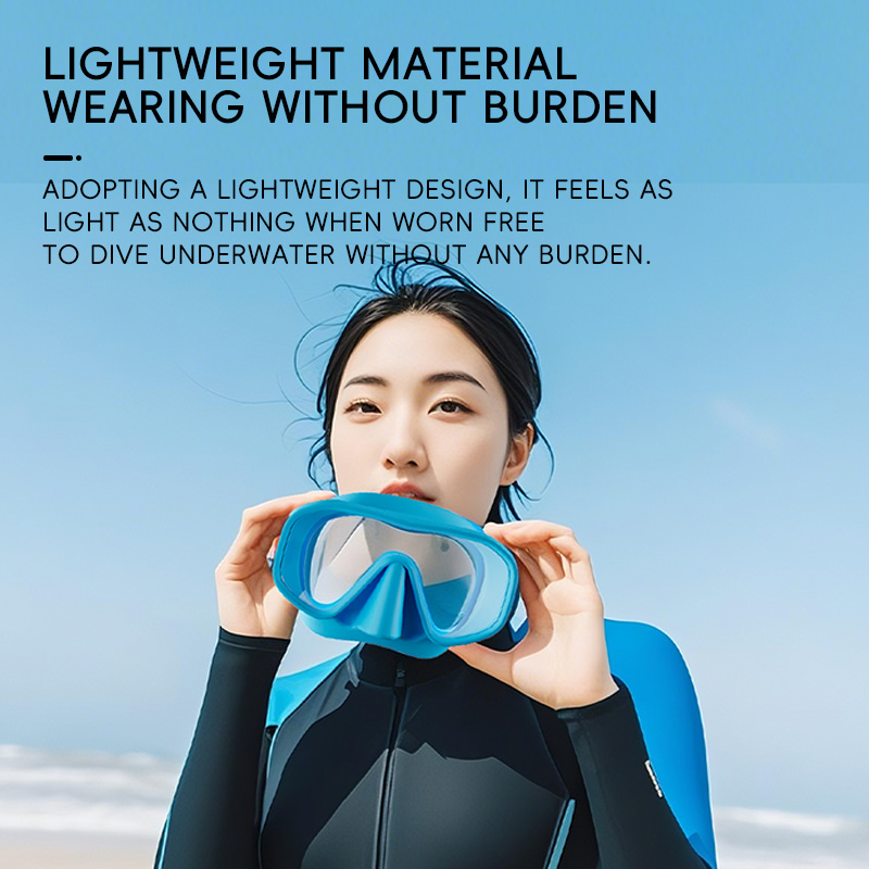 Professional Frameless Tempere - Freediving Mask Set ulasan dan harga