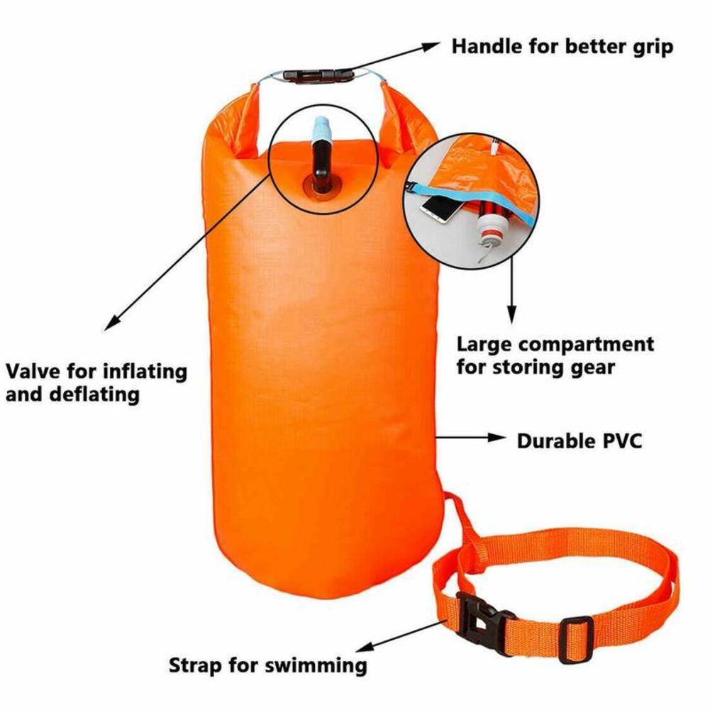 Inflatable Open Swimming Buoy  - Swim Buoy Open Water ulasan dan harga