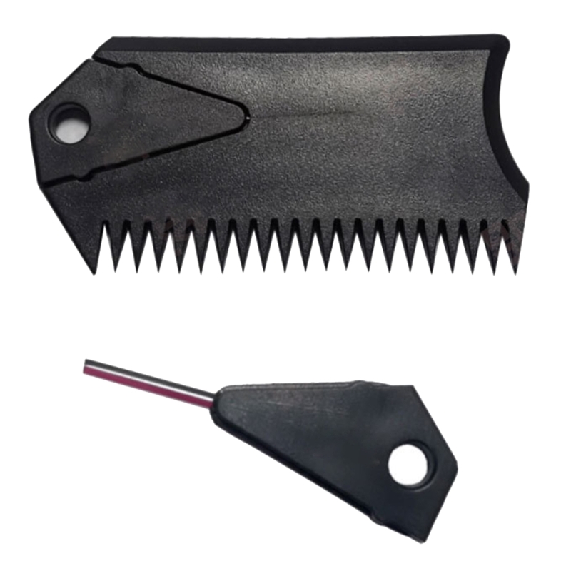 Surfboard Wax Comb With Fin Ke - Surfboard Wax Tropical ulasan dan harga