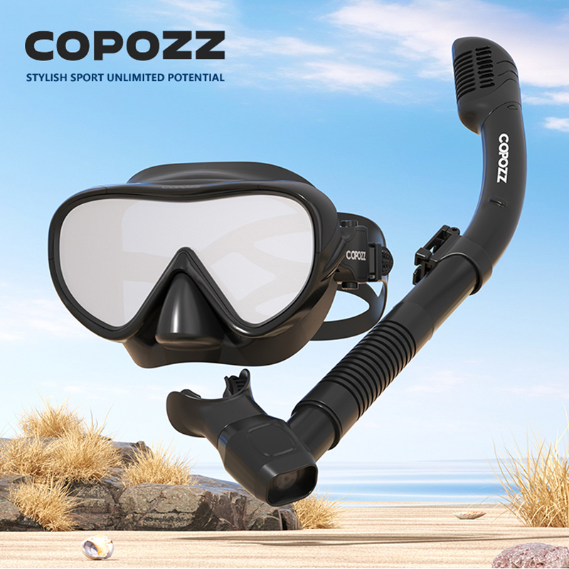 COPOZZ New Diving Mask Full Vi - Freediving Mask Set ulasan dan harga