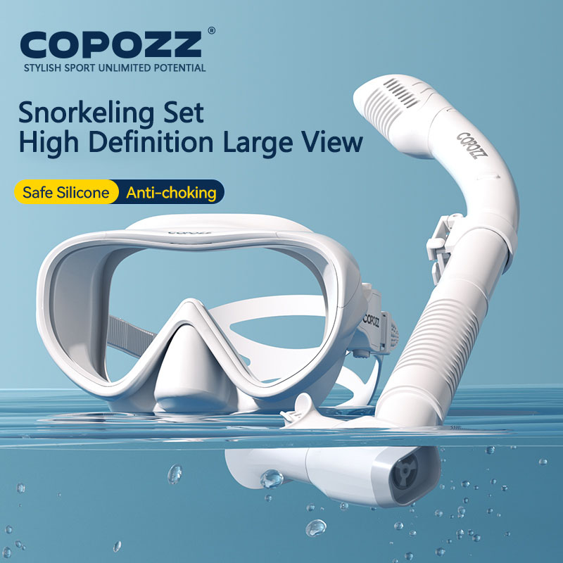 COPOZZ New Diving Mask Full Vi - Freediving Mask Set ulasan dan harga