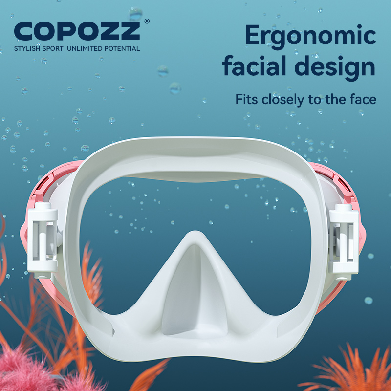 COPOZZ New Diving Mask Full Vi - Freediving Mask Set ulasan dan harga