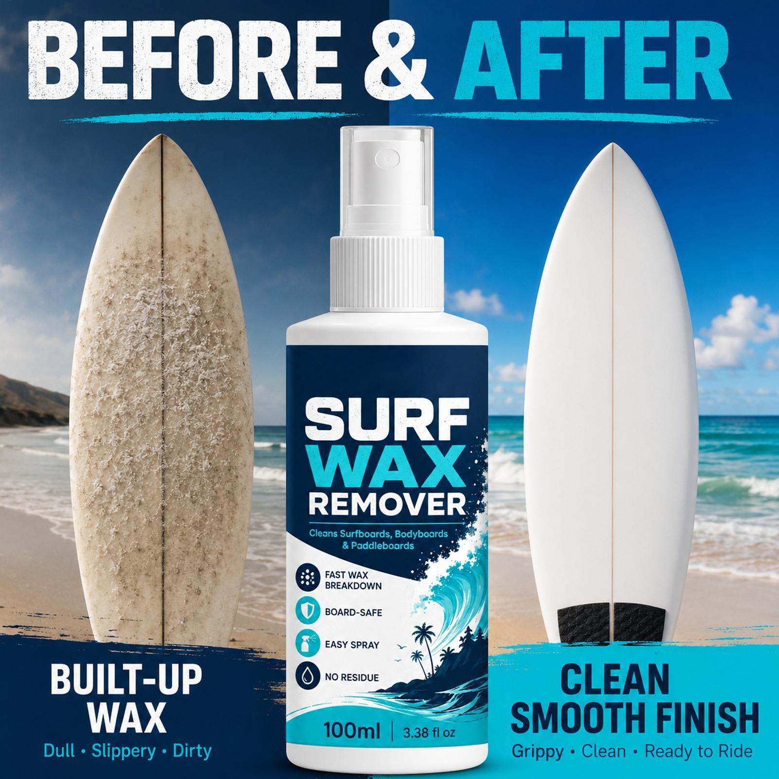 Surf Wax Cleaner Portable Eco- - Surfboard Wax Tropical ulasan dan harga