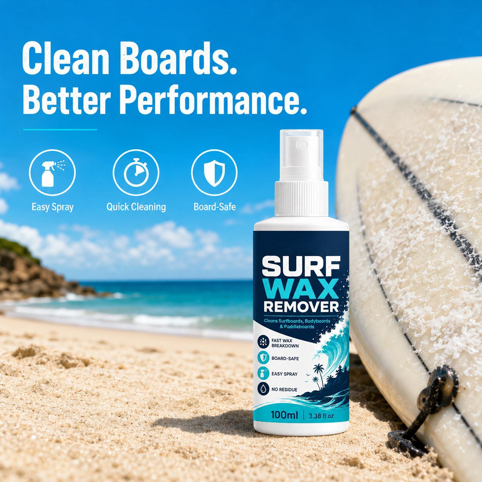 Surf Wax Cleaner Portable Eco- - Surfboard Wax Tropical ulasan dan harga